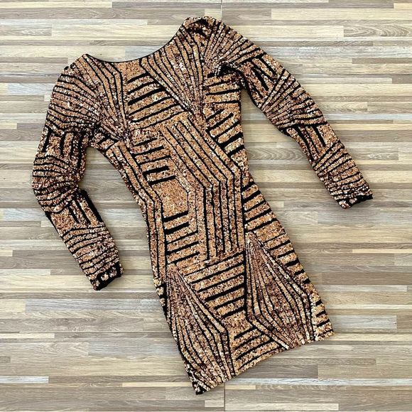 Dress the Population Dresses & Skirts - DRESS THE POPULATION Sequin Dress